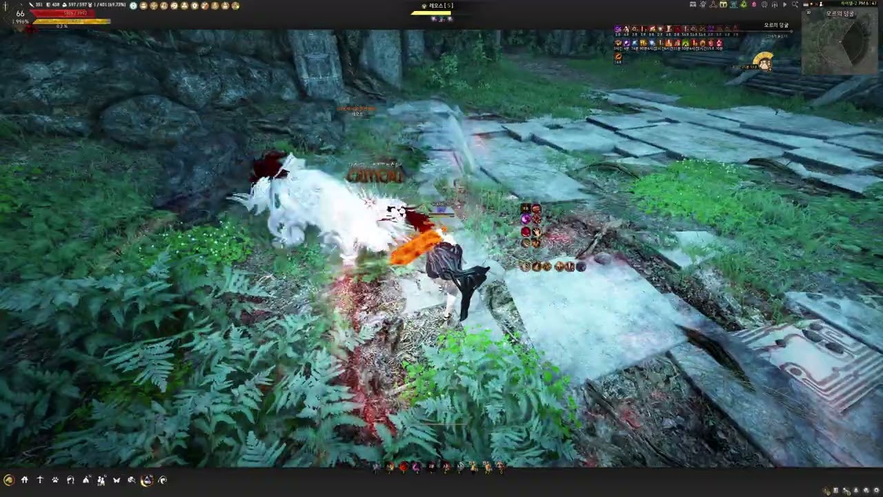 BDO Awakening Warrior Orzekea 14min/cycle (21500/hr) 각성 워리어 오르제키아
