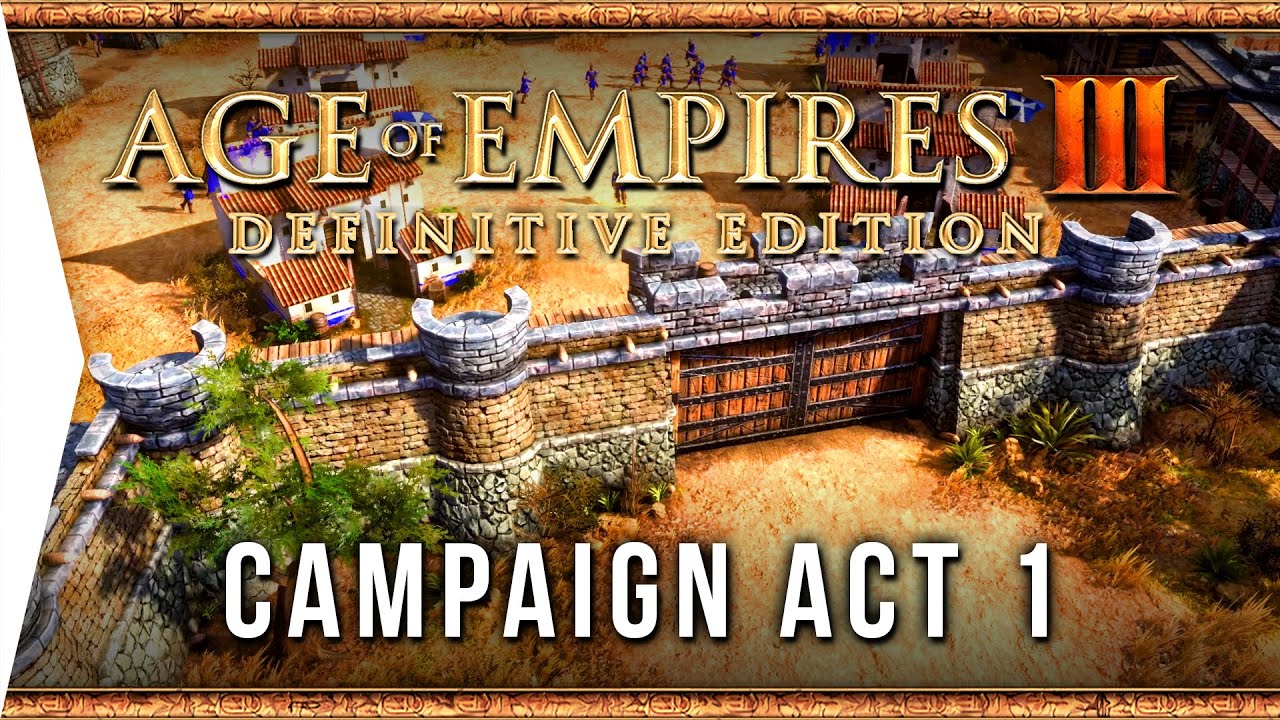 Story Mode! ► AGE OF EMPIRES III: Definitive Edition - Campaign ACT 1 Blood - Missions 1-8