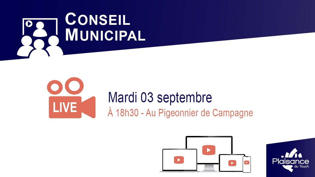 Conseil municipal du 03 septembre 2024