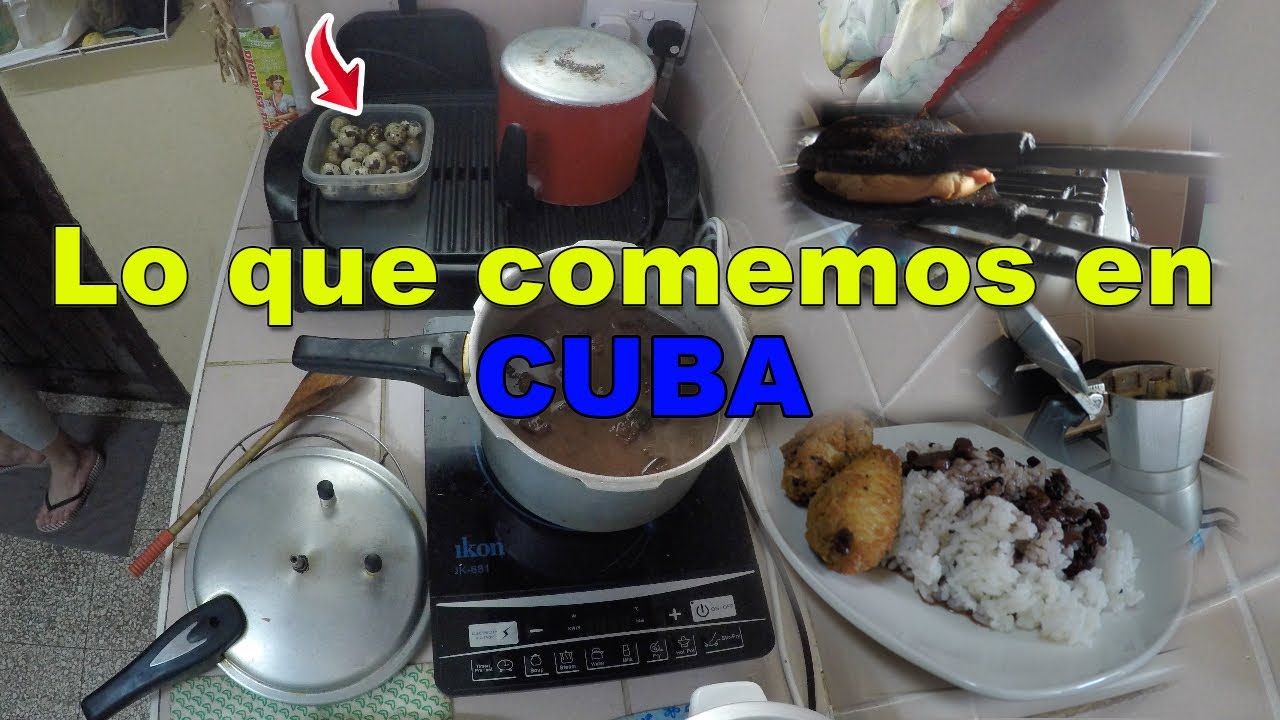 Lo que Como en un día VIVIENDO en CUBA / lo que comemos los cubanos