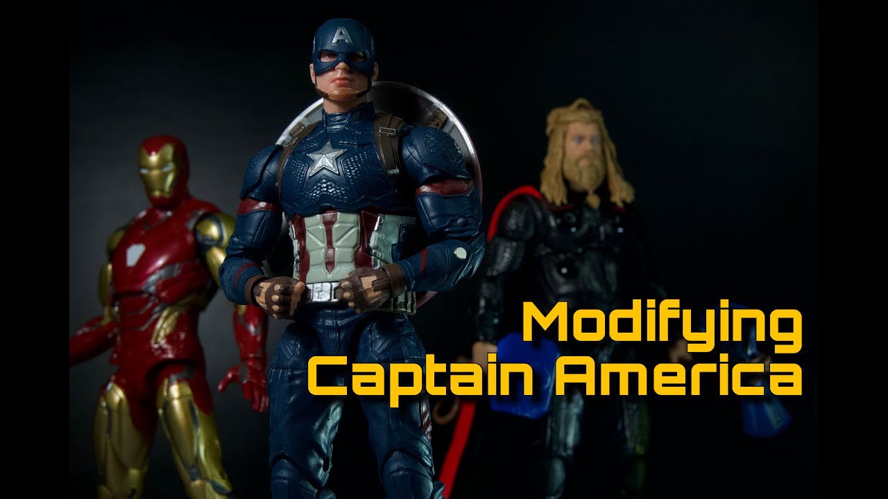 Modifying the Marvel Legends Endgame Captain America