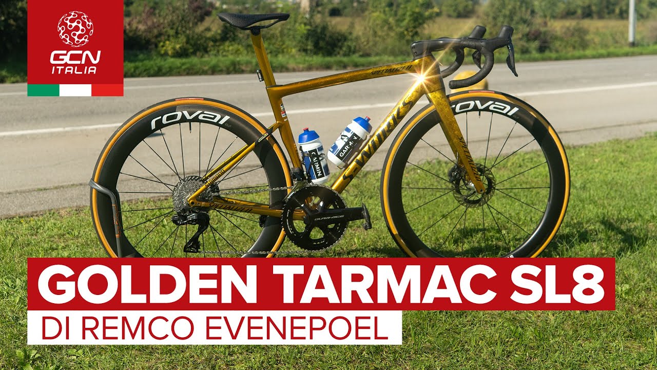 La Specialized Tarmac SL8 di Remco Evenepoel | Biciclette dei professionisti