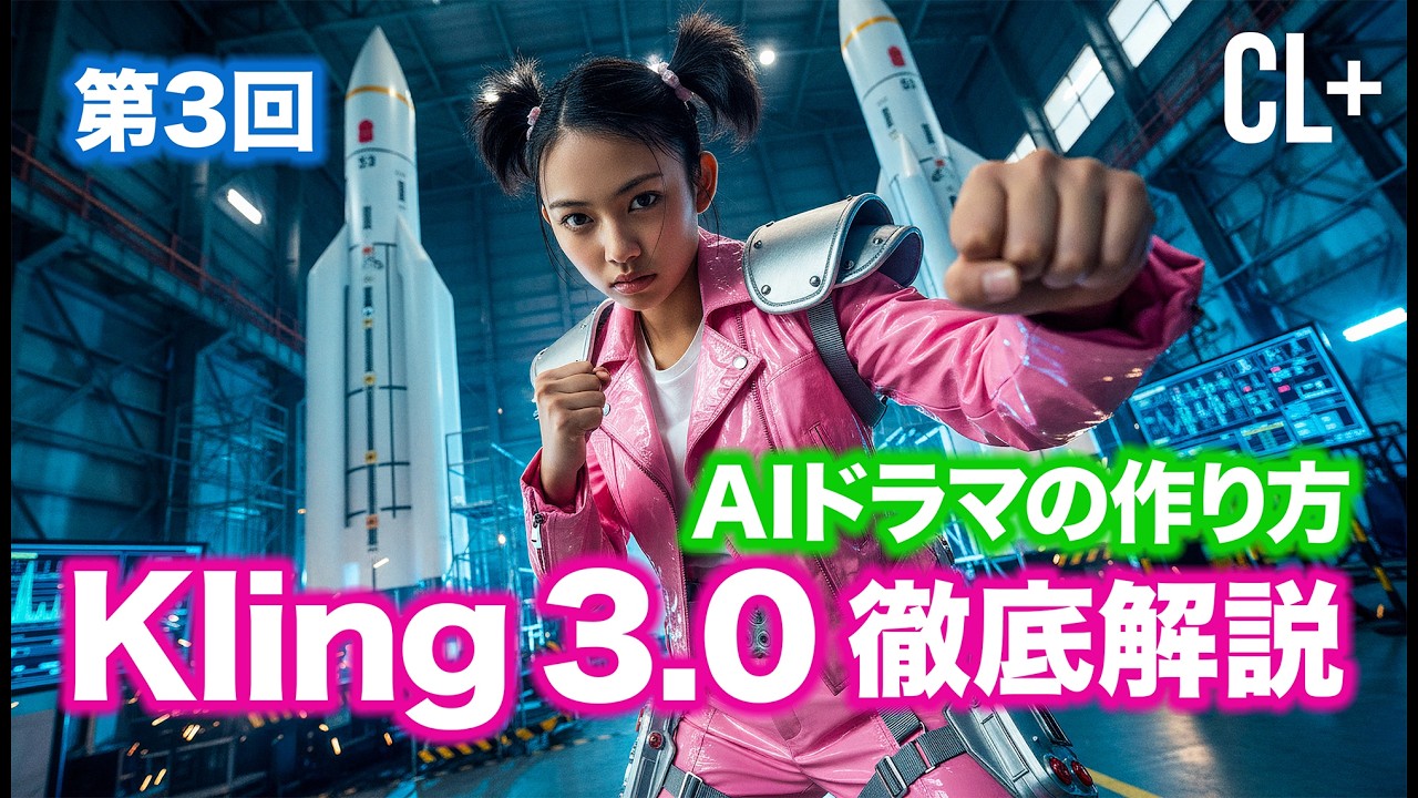 Kling 3.0 徹底解説 - AIドラマの作り方（第3回）／キャラクターの登録方法・シナリオスクリプティングの書き方・マルチショットの組み立て方