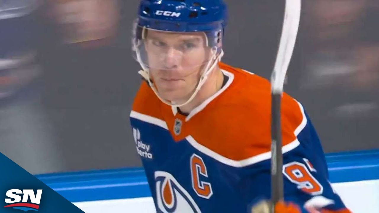 Connor McDavid Notches Second Highlight Reel Goal With Spectacular Finish