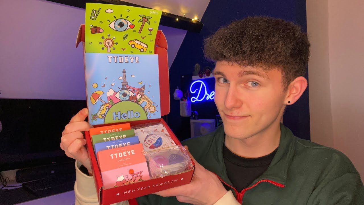 ASMR TTDeye Contact lenses | SUPER TINGLY!!!