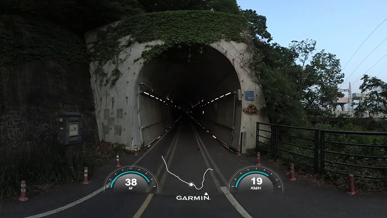 [Garmin VIRB 360] Ride to Yangsu station