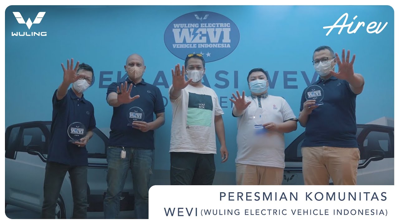 Peresmian Komunitas WEVI (Wuling Electric Vehicle Indonesia)