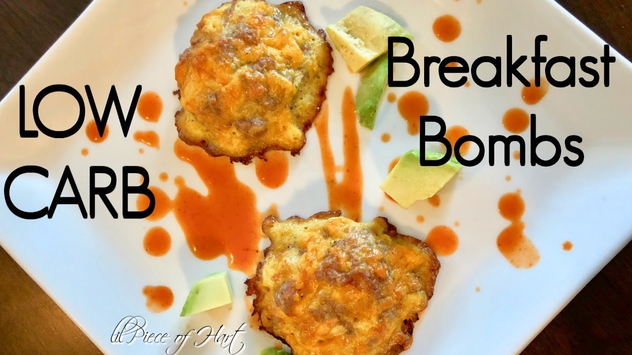 LOW CARB Breakfast Bombs