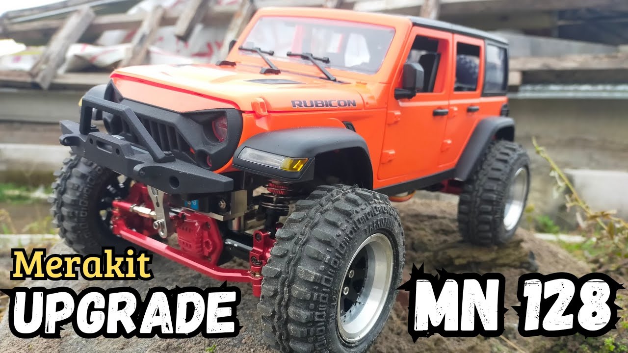 MN128 Rubicon Upgrade BRUTAL !!! #rccar  #offroad #jeep #mn128 #rubicon