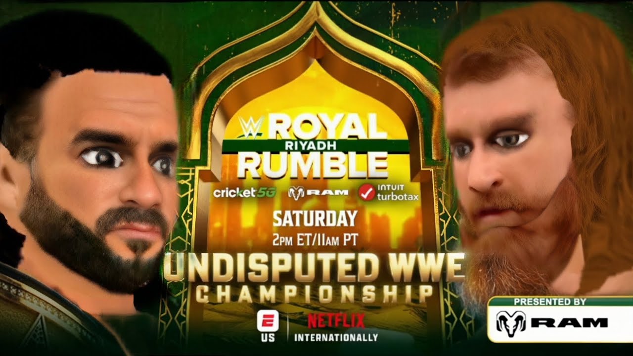 Undisputed WWE championship match 