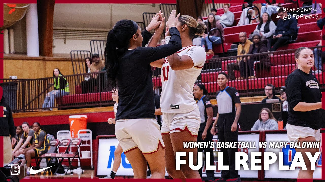 Bridgewater College Women's Basketball vs Mary Baldwin Replay