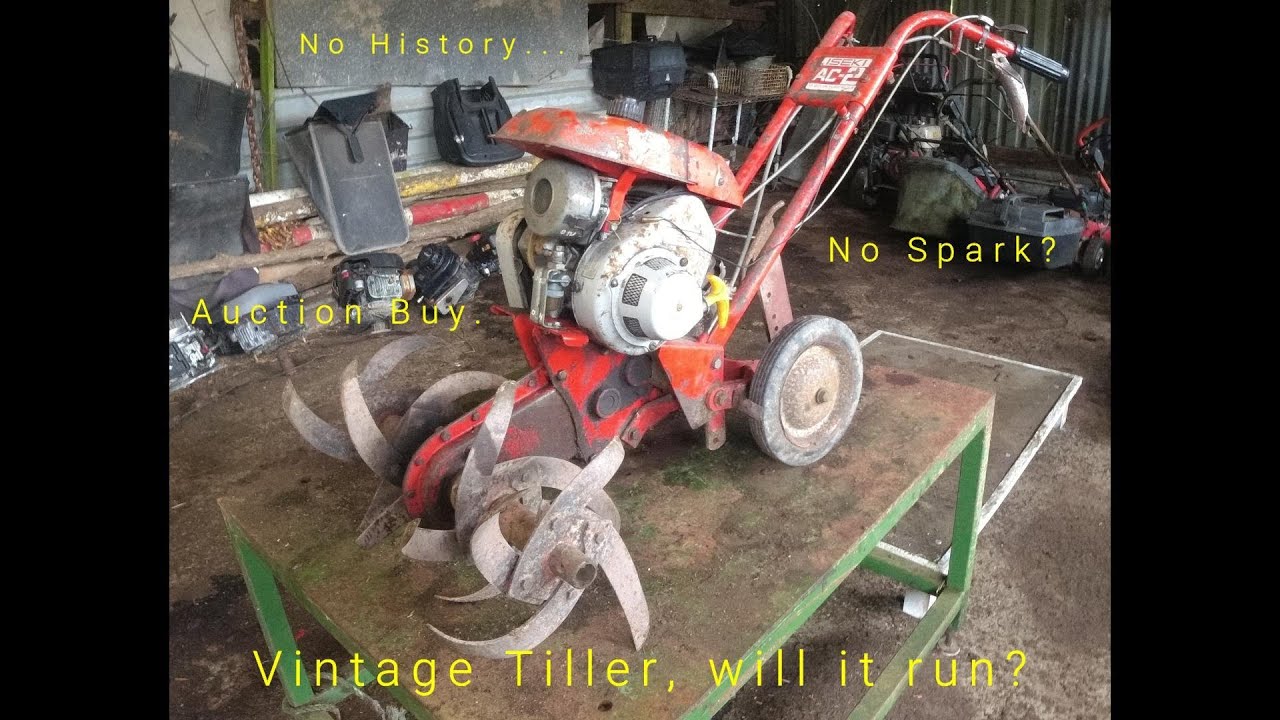 Vintage Tiller - No history, Will it start....