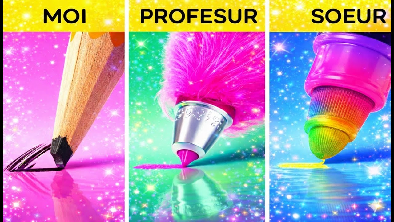 Guide essentiel pour les astuces scolaires || BRICOLAGES ESSENTIELS pour les étudiants par 123 GO!