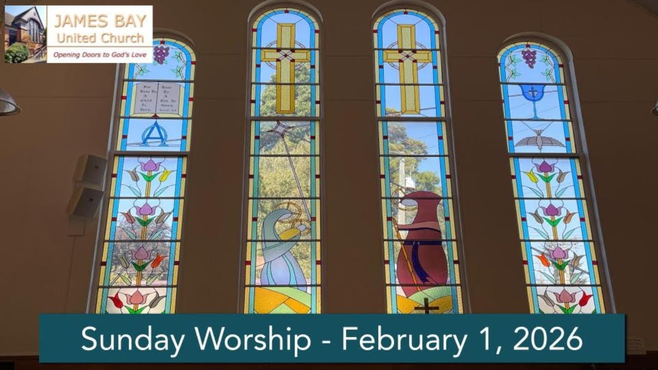 Sunday Worship | Rev. Greg Powell | February 1, 2026 | James Bay United Church