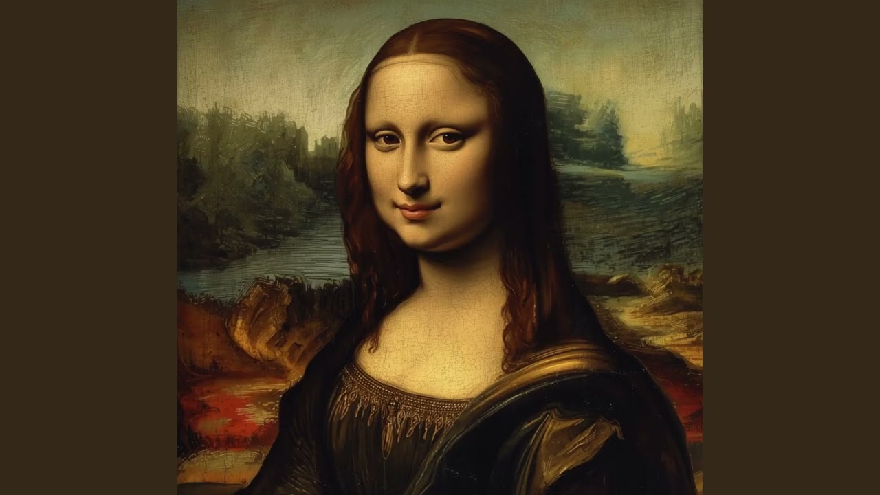 Still TV Art! Change your TV into changeable art!  Mona Lisa inspired. #art #smarttv #monalisa