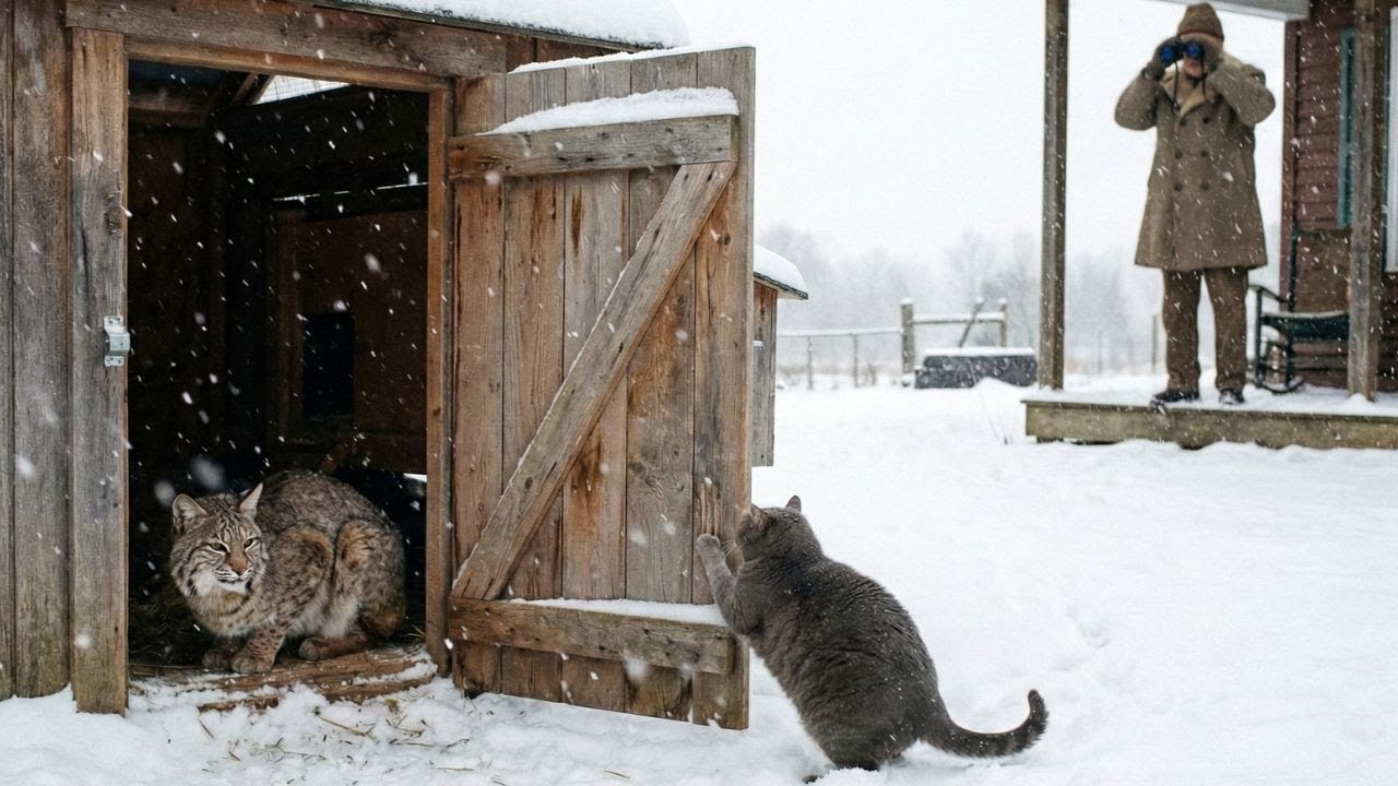 Bobcat Rescue During a Blizzard  A Heartwarming True Story