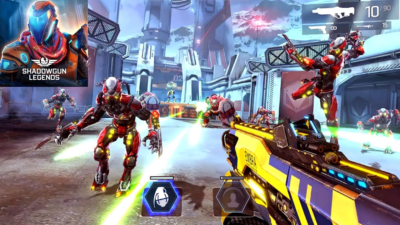 SHADOWGUN LEGENDS: ONLINE FPS - ANDROID GAMEPLAY