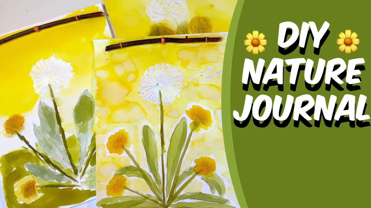 How to Make a Rustic Garden Nature Journal