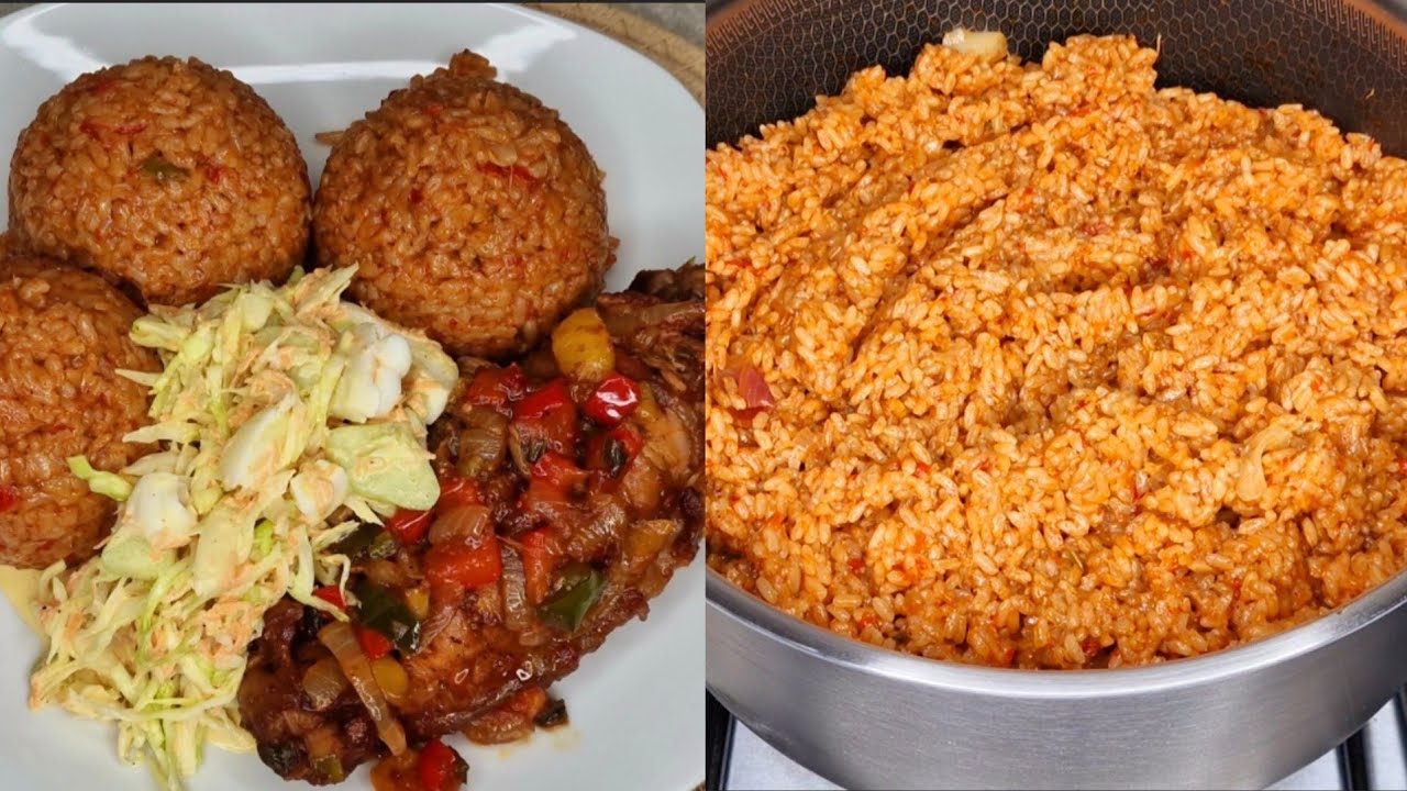 How to cook perfect Sierra Leone 🇸🇱 Jollof Rice/ easy & straightforward