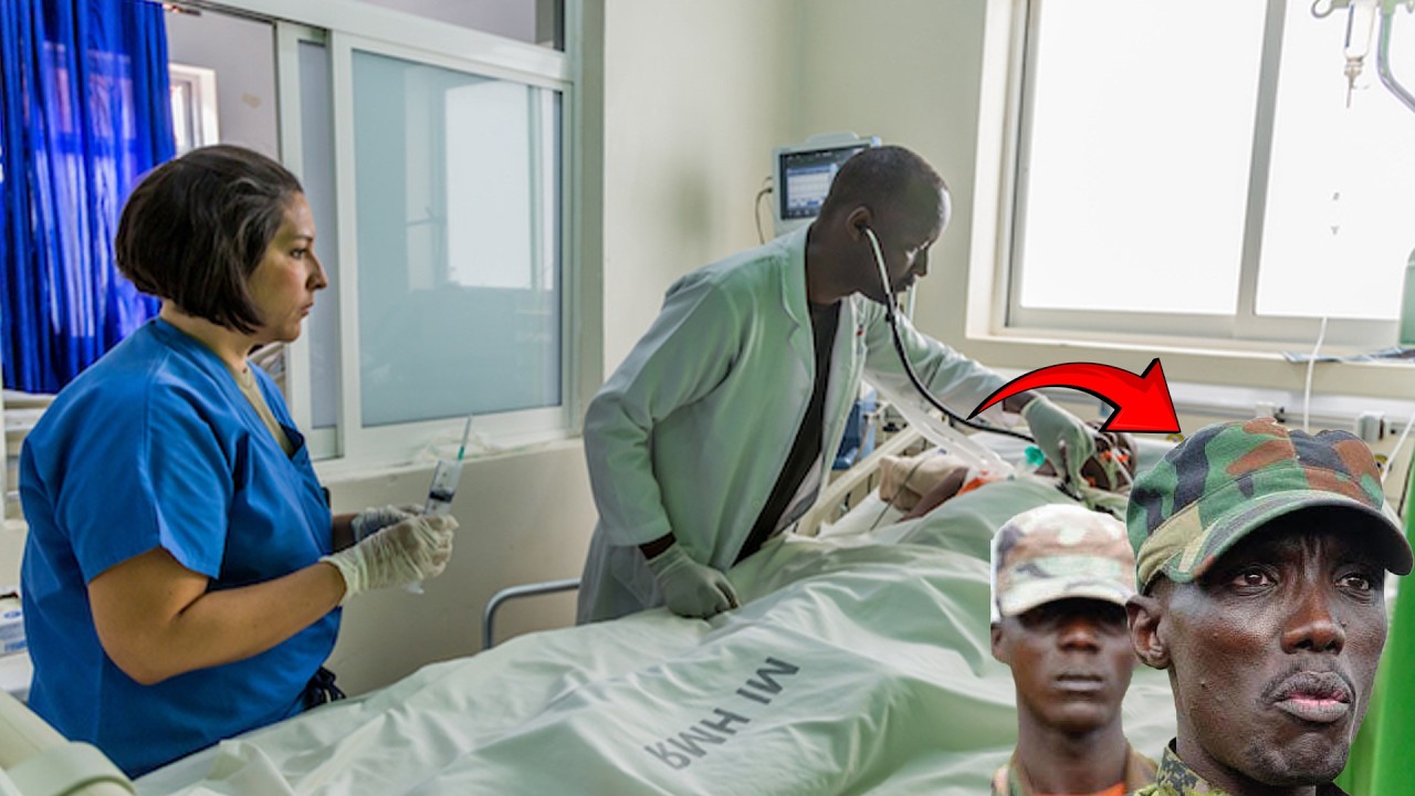 Gen MAKENGA yagejejwe i KANOMBE mu bitaro ari kuvurwa n'abazungu? AYA MAKURU YARI YAHISHWE!!