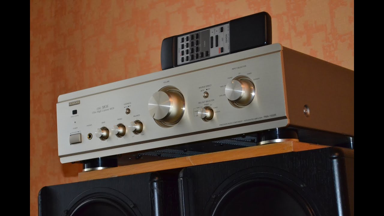 #hifiaudio  DENON PMA-1500R & Canton Fonum 600