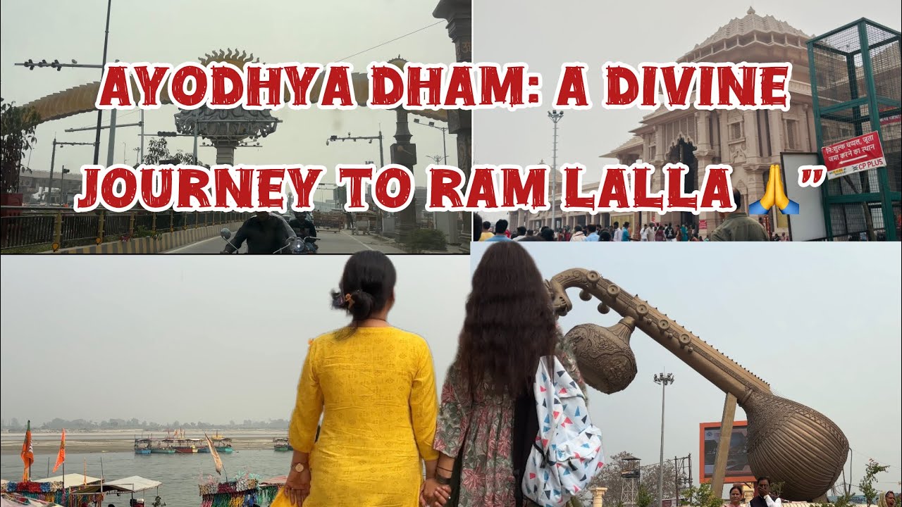 Exploring Ayodhya with My Friend | Unforgettable Travel Vlog✨❤️