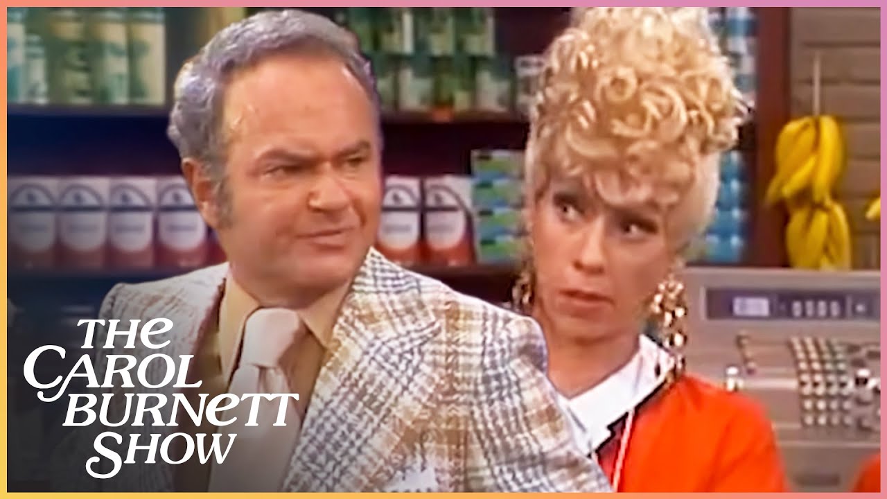 Harvey Korman is Racing Against Time… and a Very Slow Cashier | The Carol Burnett Show Clip