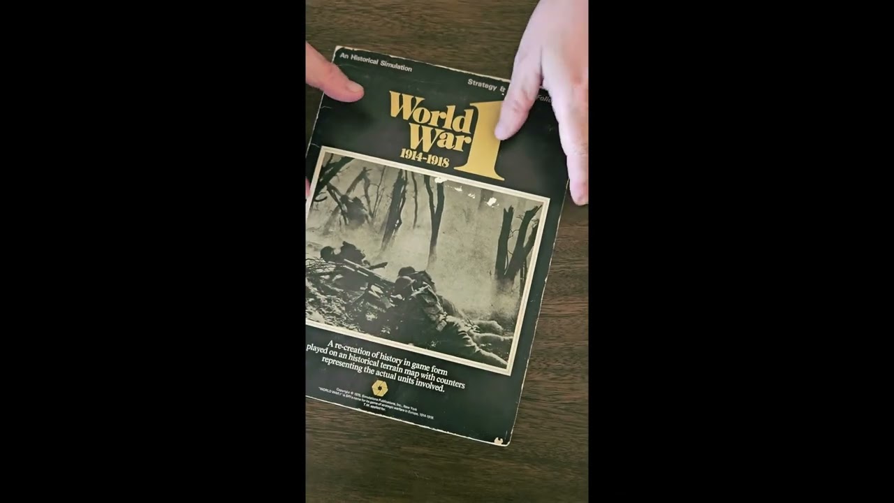 WW1 retrospective pt. 1  #WW1, #WW1wargames, #boardgames, #boardwargames, #wargames #wargaming