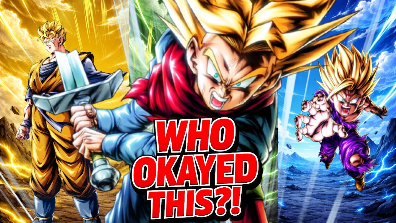 ULTRA SWORD OF HOPE TRUNKS ON HYBRIDS... WHO OKAYED THIS ?!