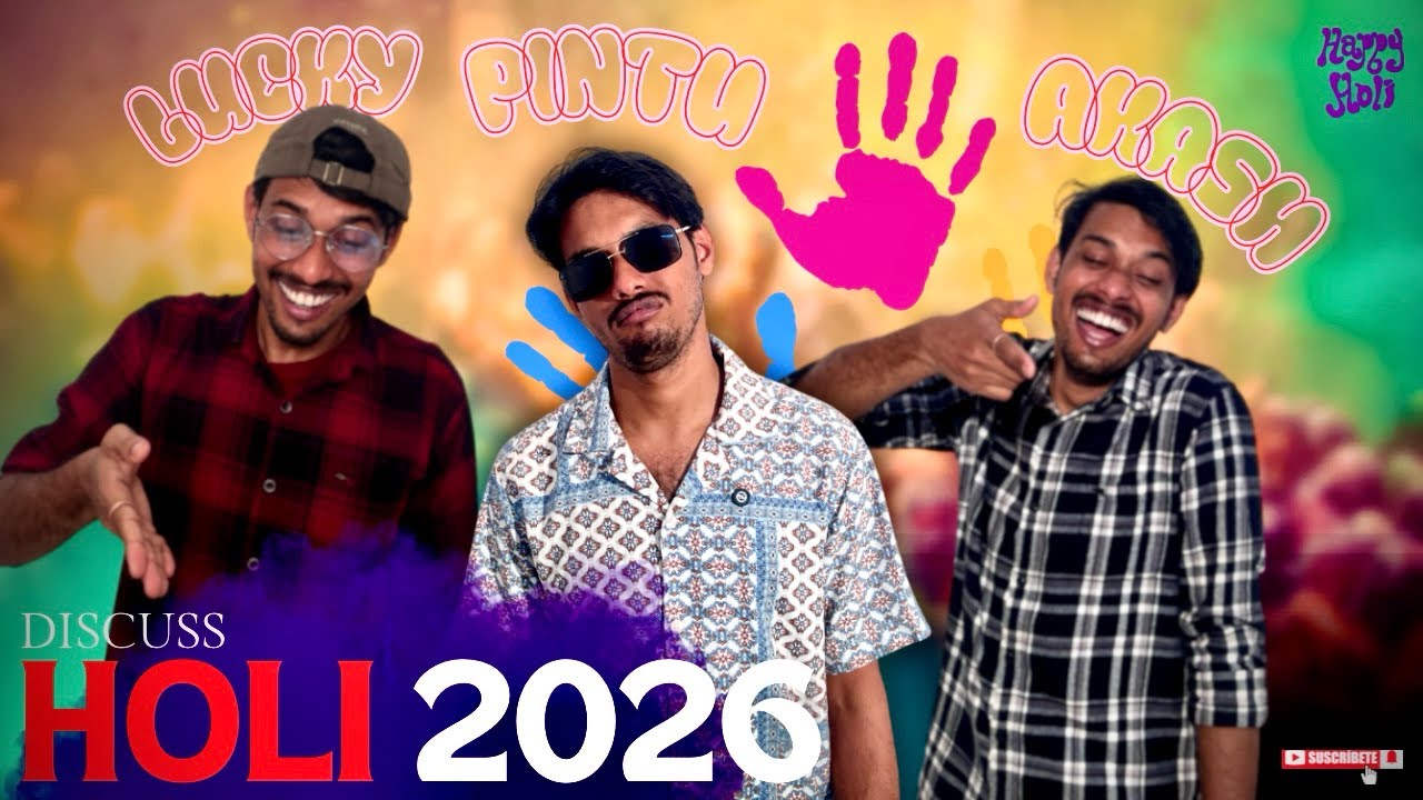Holi Discuss 😂Wait For End…  #comedy #funny #shorts #viral 