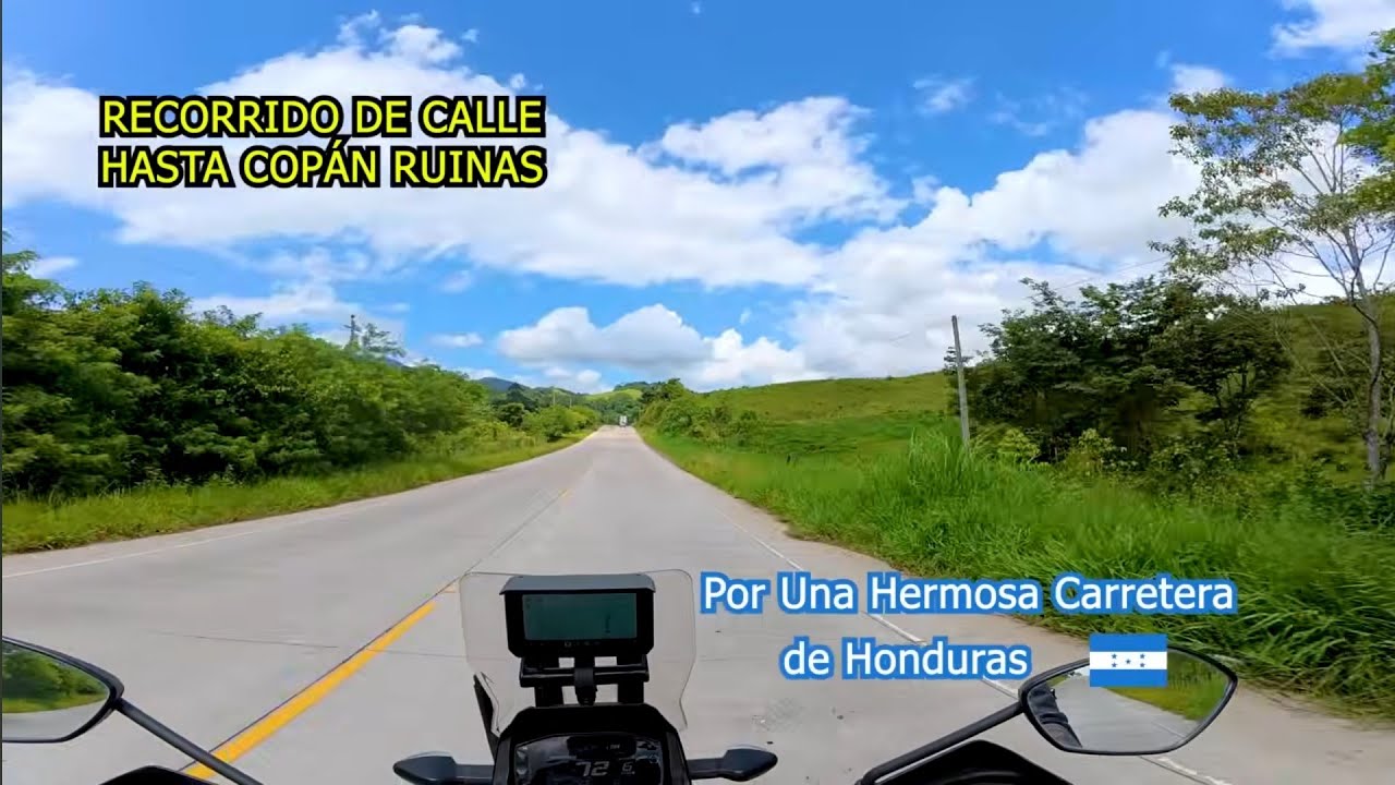 Viajando de La Entrada Hasta Copán Ruinas en Santa Rosa Honduras. 
