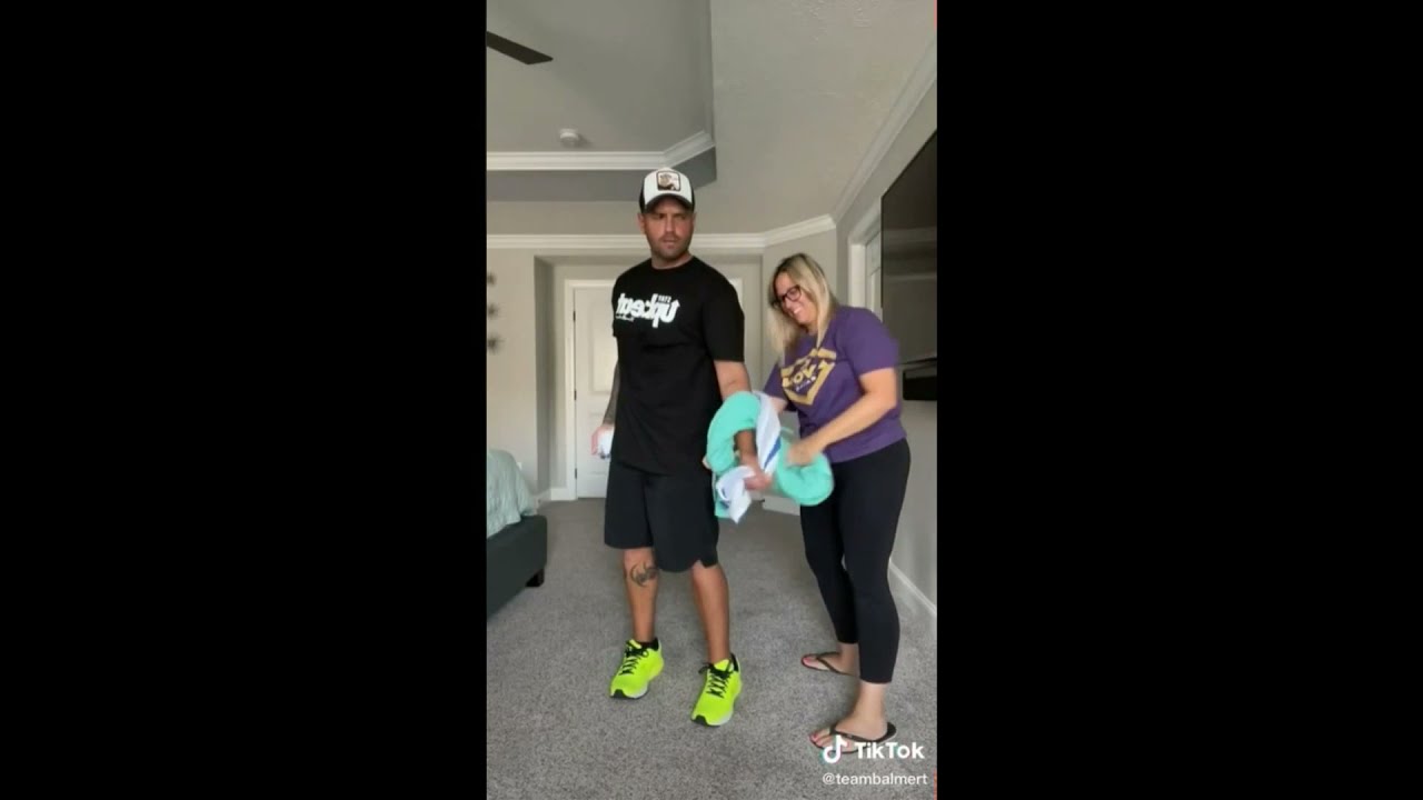 tik tok funny #coupletowelchallenge compilation couple towel challenge