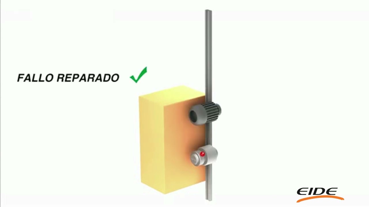 Prueba del freno de seguridad FPC de EIDE en un elevador