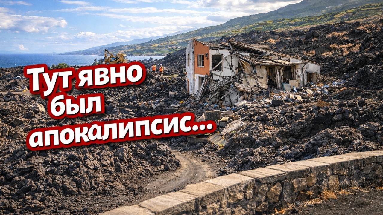КИСЮНДРУ СНОВА ЗАНЕСЛО НЕ ТУДА 🌋 | Ла Пальма, декабрь, следы извержения