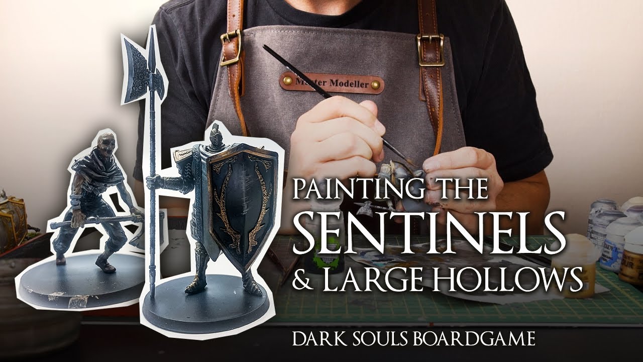 How to Paint: The Sentinels & Large Hollows | Re-Painting the Dark Souls Boardgame