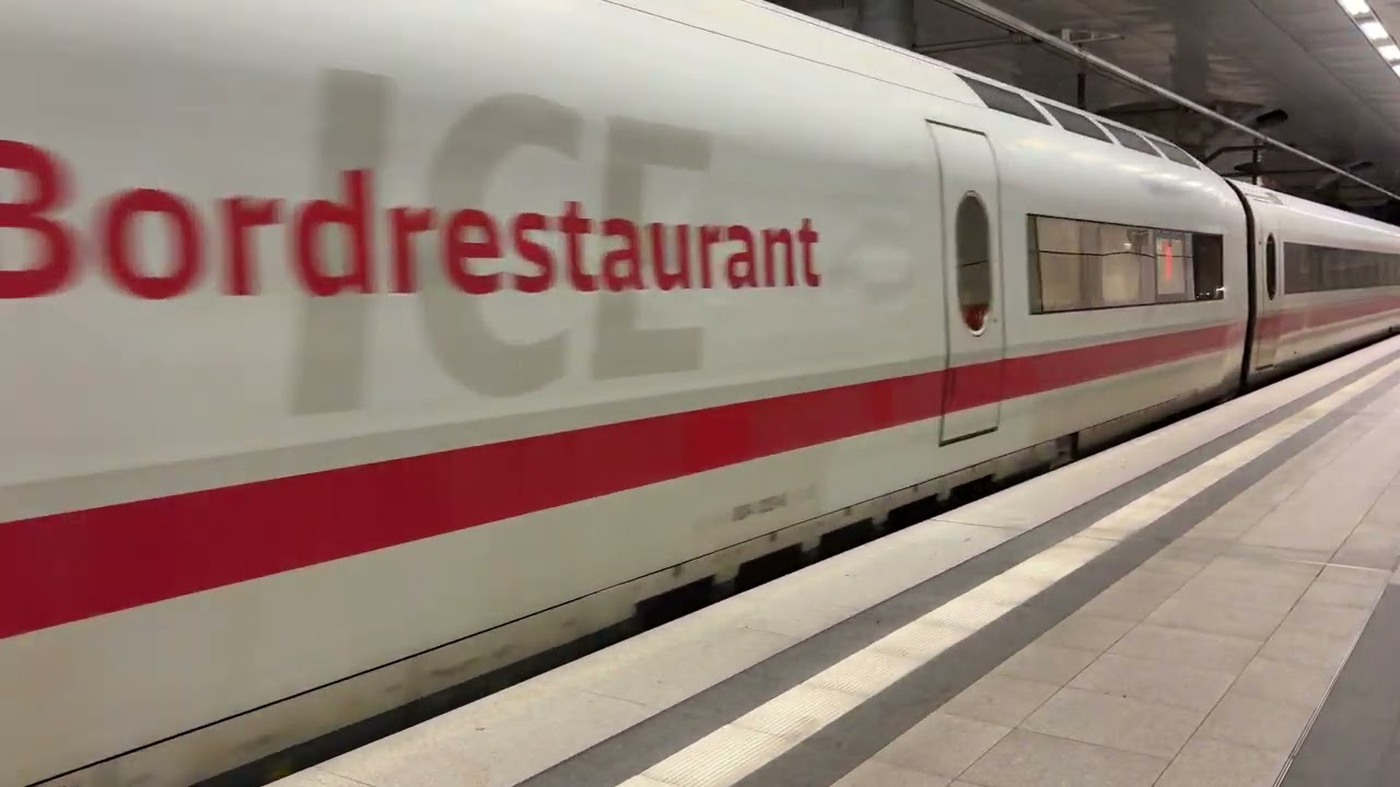 Letzter 12-teiliger BR 401 | Ankunft ICE 1134/2800 Frankfurt (M) Flug.-Berlin