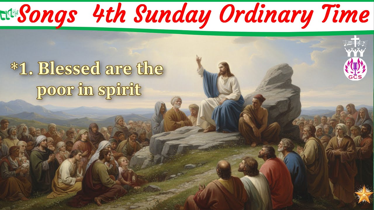 🎶 4th Sunday in Ordinary Time (Year A) | “Blessed are the Poor in Heart” 📖 (Mt 5:1-12a)|📅Feb 1, 2026