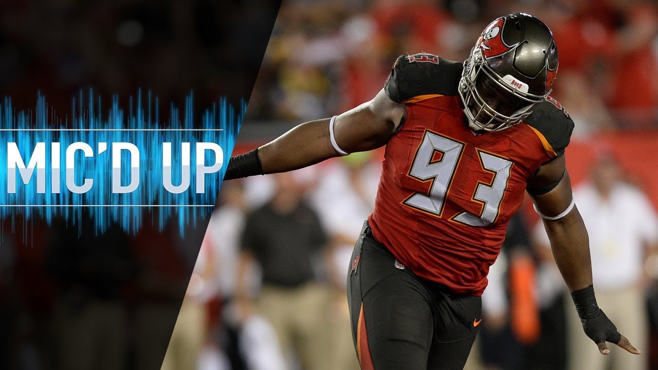 Gerald McCoy Mic'd Up vs. Steelers 
