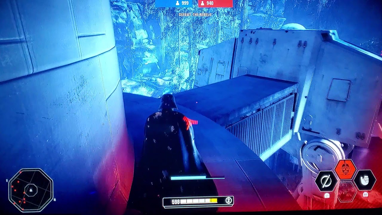 Star Wars Battlefront²: Darth Vader vs 999 (Endor) [Part 1]