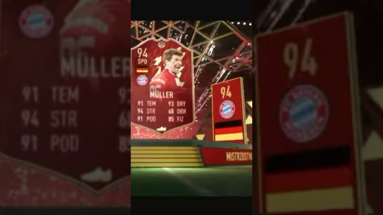 PIŁKARZ   TOTS  91 +  EFIGS/Inni Thomas Müller