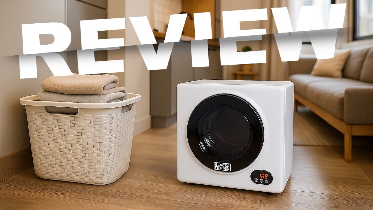 BLACK DECKER 1.5 Cu. Ft. Compact Dryer Review