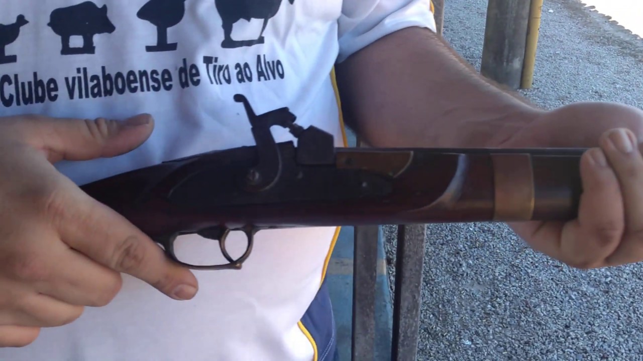 Espingarda Antiga de Antecarga 32GA