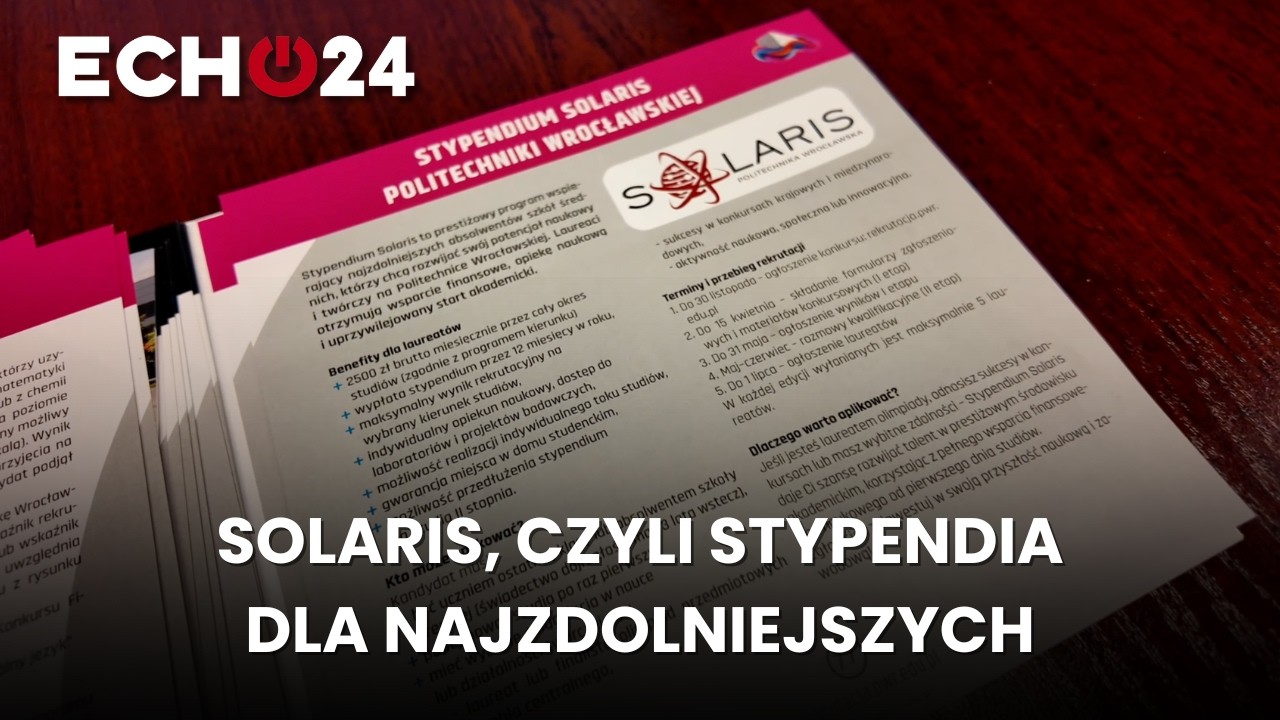 Solaris, czyli stypendia dla najzdolniejszych