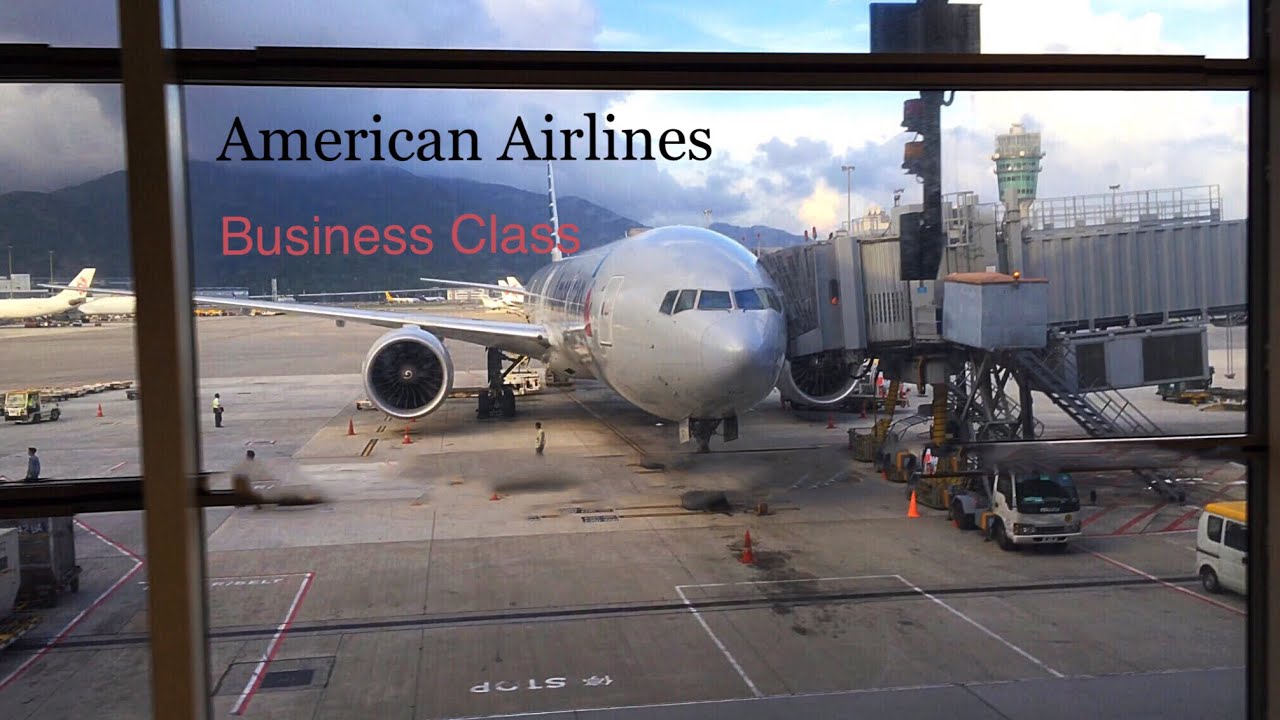 American Airlines Business Class| 777-300ER| Los Angeles - Hong Kong