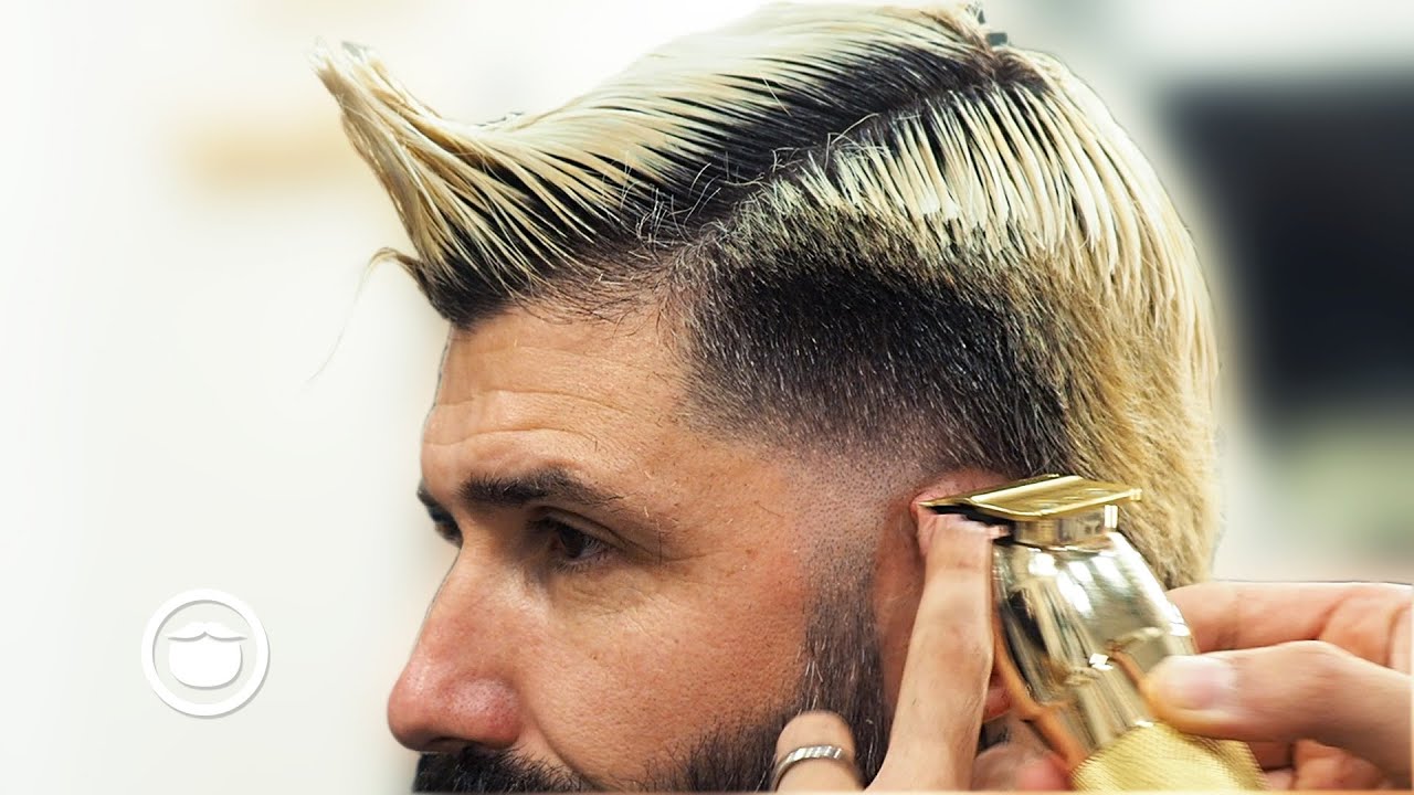 Tattooed Male Model Gets His First Mullet | ODPHADEZ