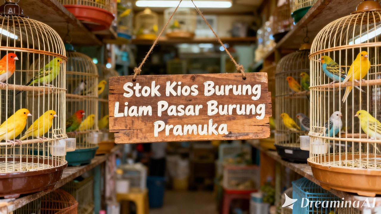 Pasar Burung Pramuka Hari Ini  