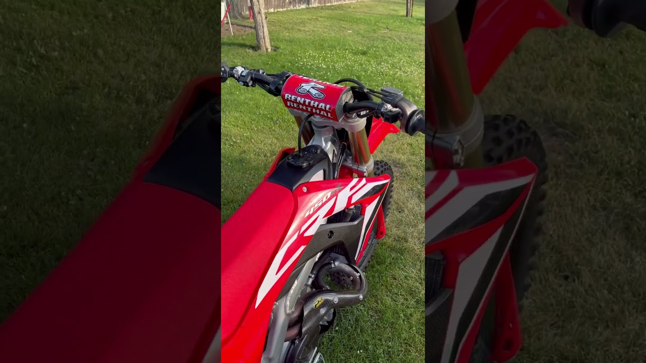 2020 Honda CRF450R Startup