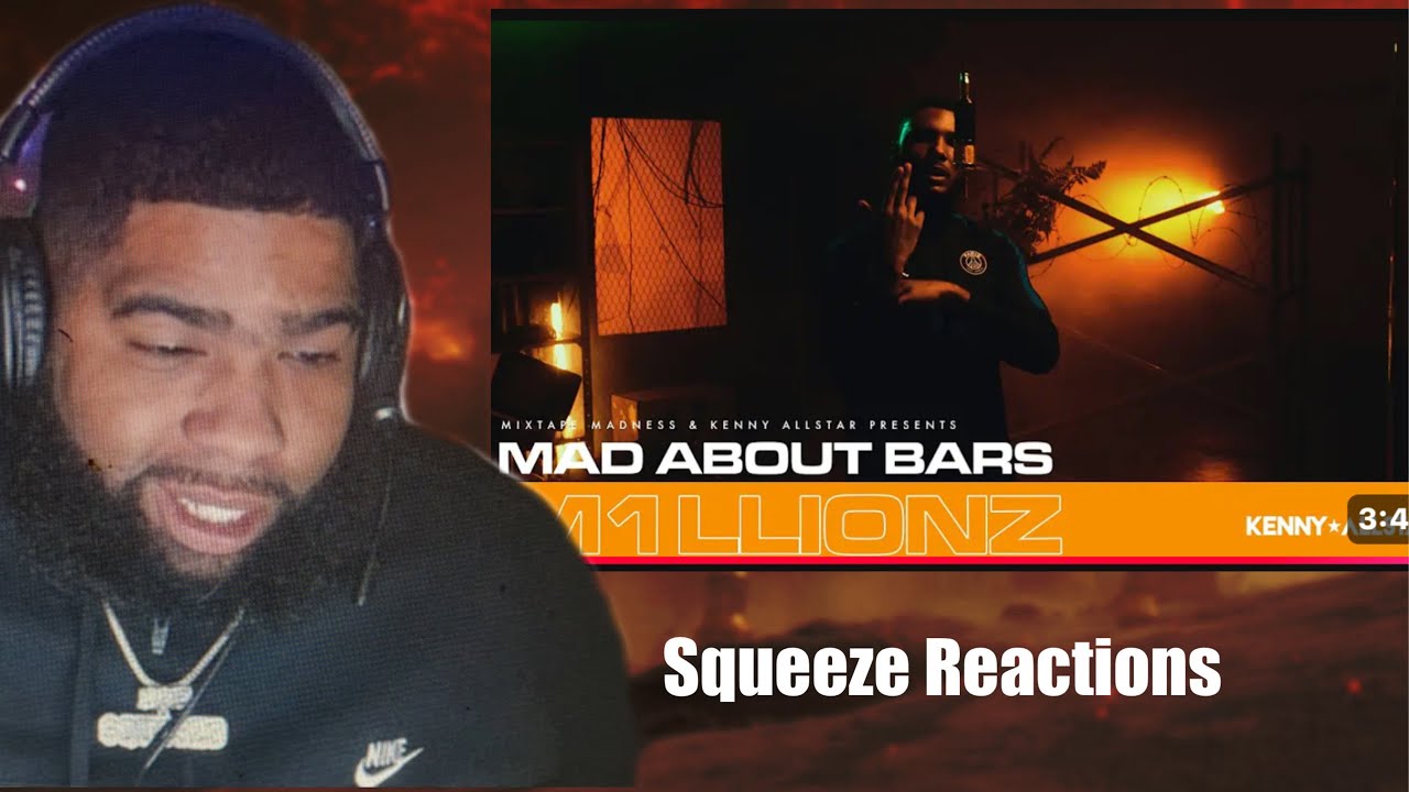 M1llionz - Mad About Bars w/ Kenny Allstar [S5.E2] | Squeeze Reactions