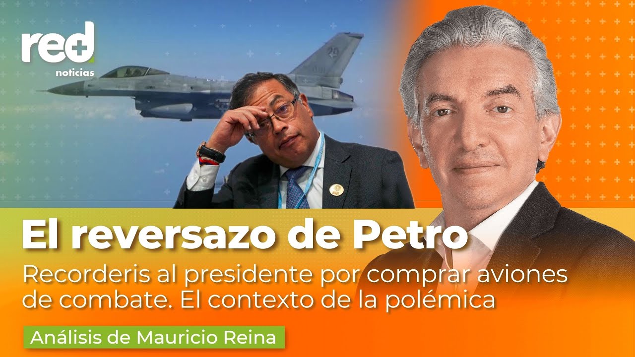 El reversazo de Petro: ahora invertiría billones en aviones de combate para Colombia | Red+