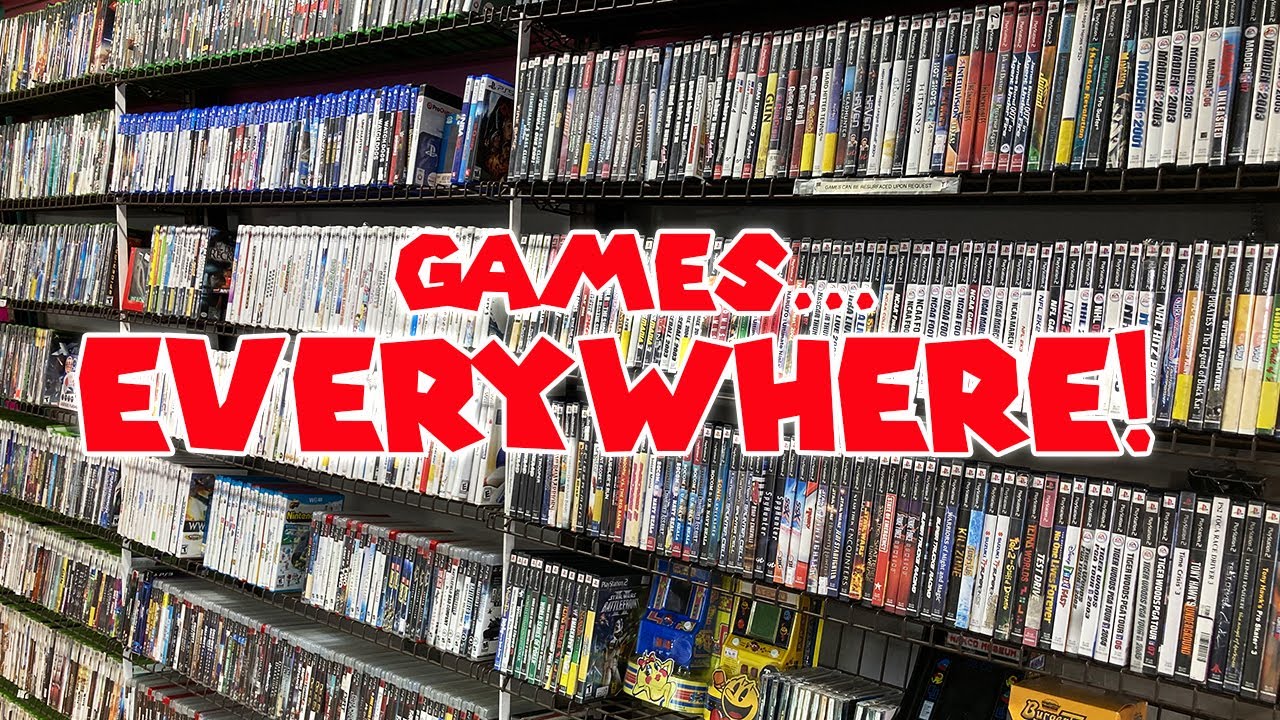 VIDEO GAME HUNTING @ THE RETRO RAT